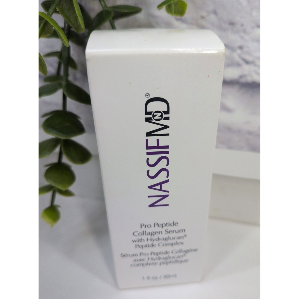 😍NIB NASSIF MD Pro Peptide Collagen Serum w/Hydraglucan PeptideComplex 1oz/30ml